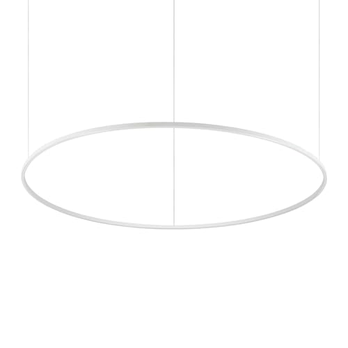 Ideal Lux ORACLE Ringintegrierte LED-Pendel-Deckenleuchte Weiß 150cm 4000K von Ideal Lux