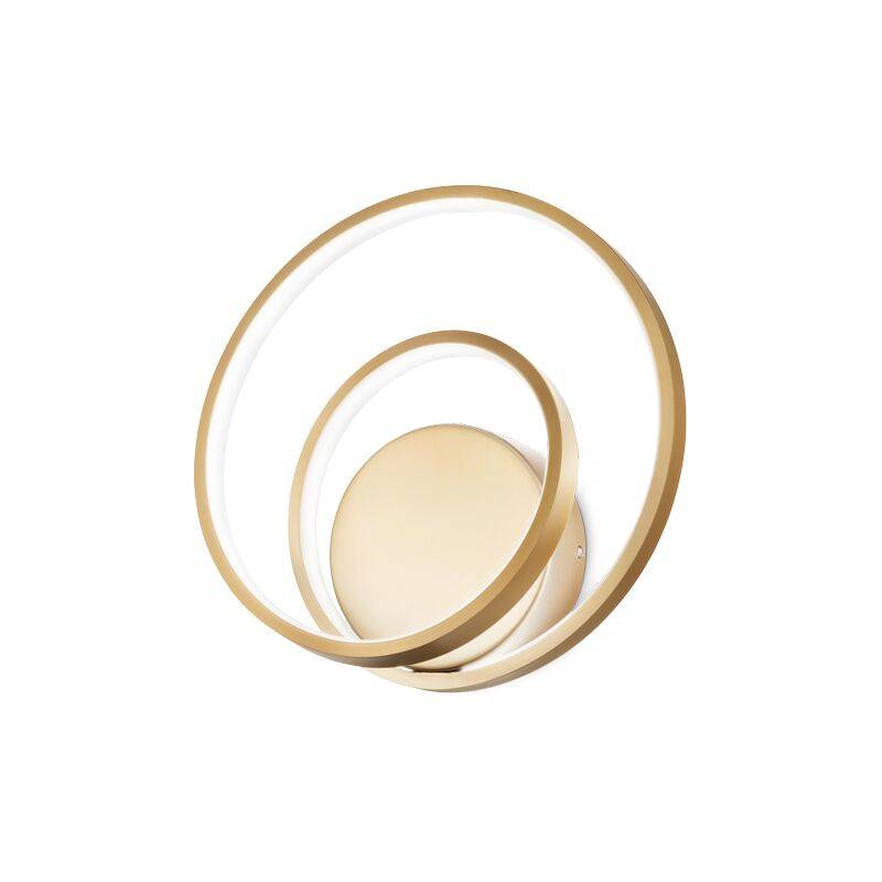 Ideal Lux Oz AP Wandleuchte messing LED 30W von Ideal Lux