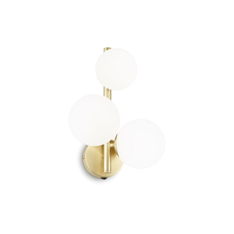 Ideal Lux Perlage AP3 Wandleuchte messing G9 Ideal Lux Perlage AP3 Wandleuchte messing G9 von Ideal Lux