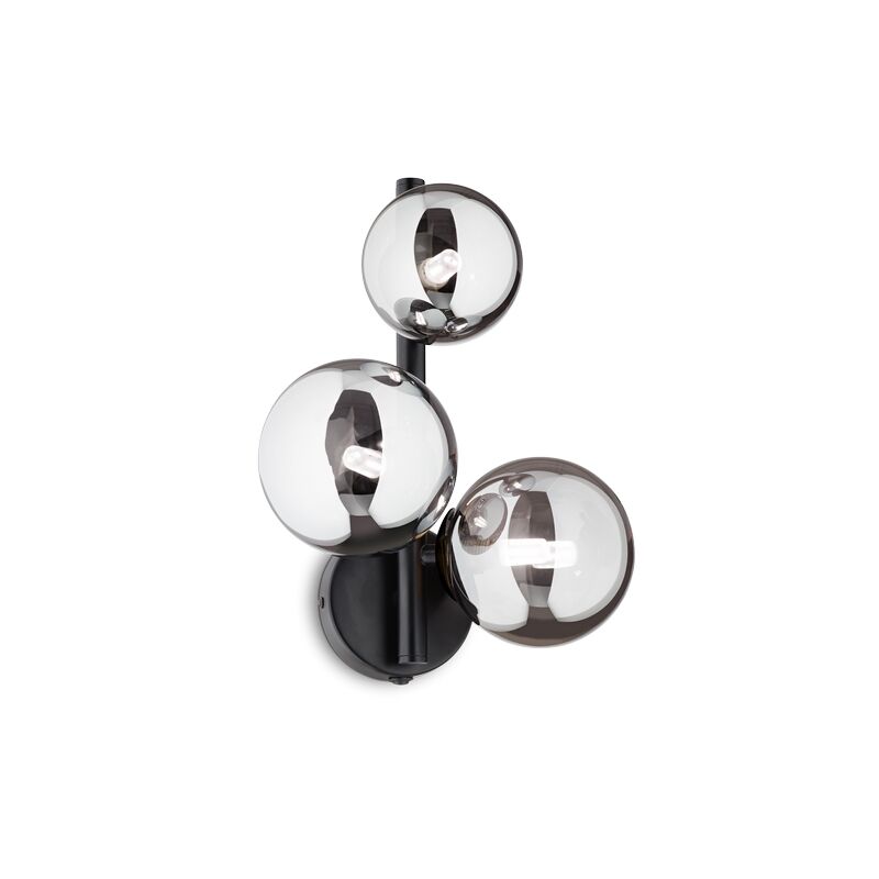 Ideal Lux Perlage AP3 Wandleuchte schwarz G9 Ideal Lux Perlage AP3 Wandleuchte schwarz G9 von Ideal Lux