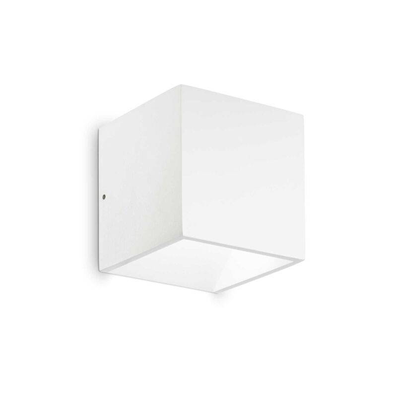 Ideal Lux Rubik Außenleuchte Wandleuchte verschiedene Variationen Weiß 4000 Kelvin von Ideal Lux