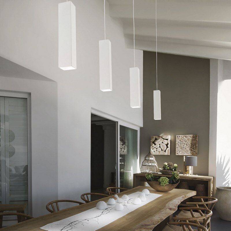 Ideal Lux Sky SP1 Pendelleuchte weiß GU10 von Ideal Lux