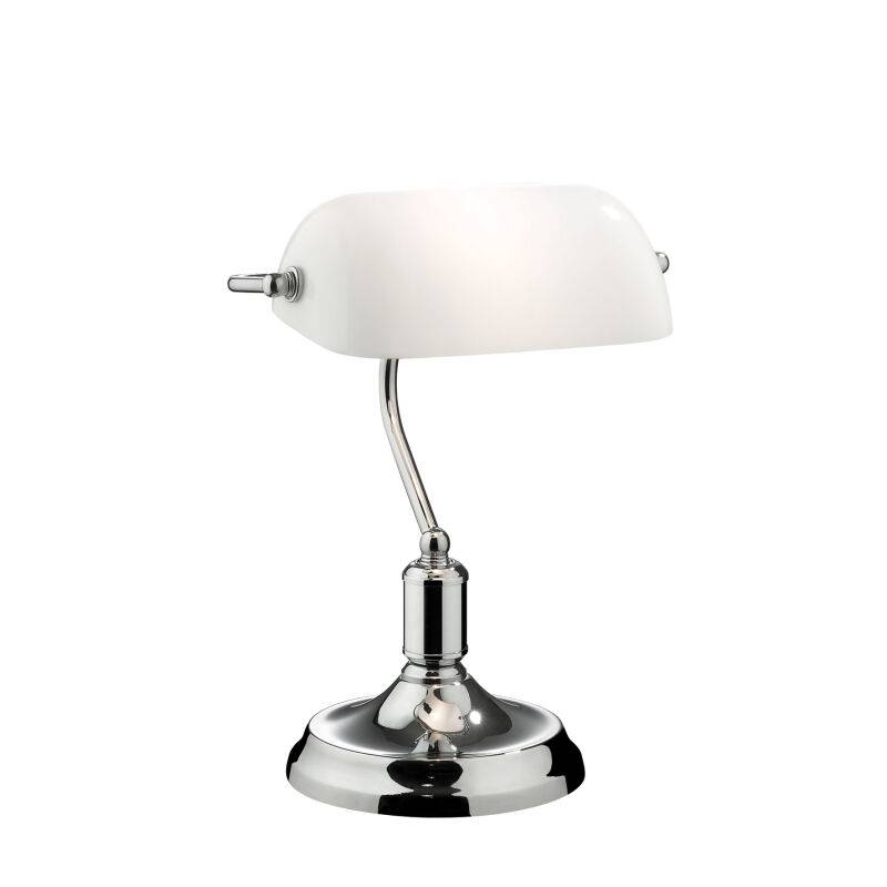 Tischleuchte Lawyer TL1 Cromo von Ideal Lux