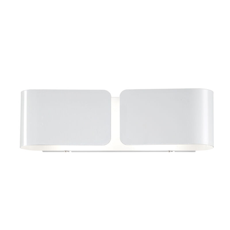 Wandleuchte Clip AP2 small weiß von Ideal Lux