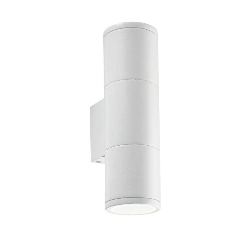 Wandleuchte Gun AP2 Small Bianco von Ideal Lux