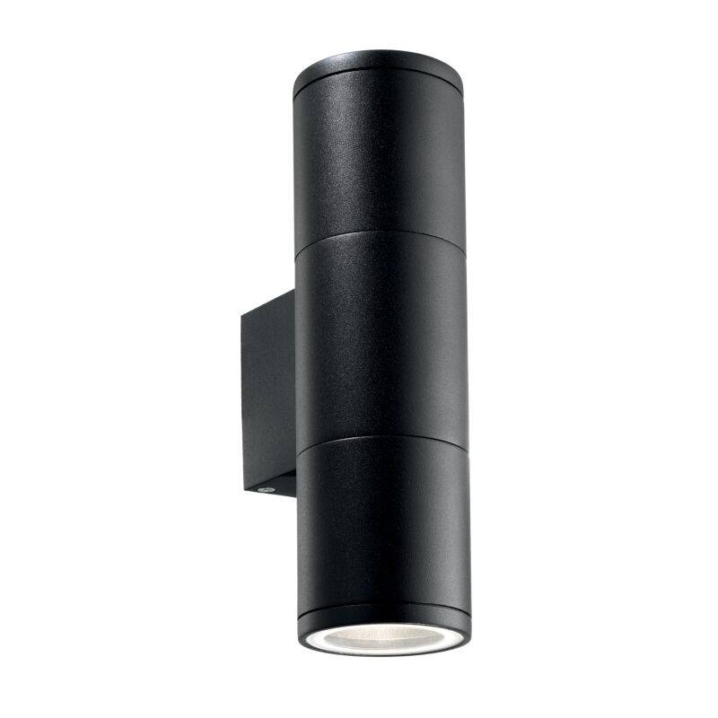 Wandleuchte Gun AP2 Small Nero von Ideal Lux