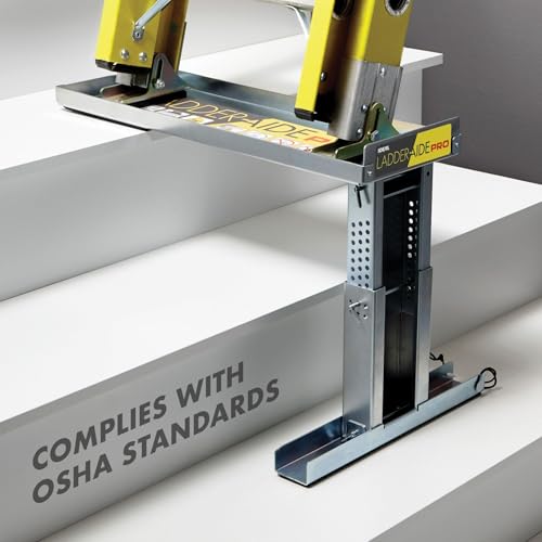 Ideal Security Ladder-Aide Pro, Leiter-Stabilisator für Einzel- und Ausziehleitern, Leiternivellierer von Ideal Security Inc.