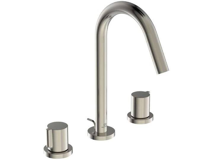 Ideal Standard, Badarmatur, IDS 3-Loch-Waschtischarmatur JOY Ausldg 127mm m AG silver storm Ideal Standard, Badarmatur, IDS 3-Loch-Waschtischarmatur JOY Ausldg 127mm m AG silver storm von Ideal-Standard