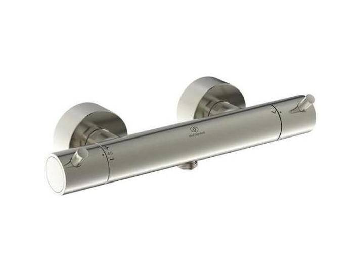 Ideal Standard, Badarmatur, IDS Brausethermostat T125 CERATHERM AP, Pin-Griffe silver storm von Ideal-Standard