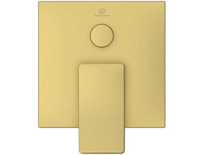 Ideal Standard, Badarmatur, IDS Einhebel-Badearmatur CHECK UP Bausatz 2 für Wandeinbau brushed gold von Ideal-Standard
