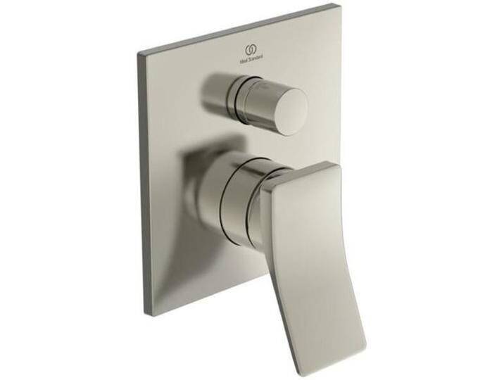 Ideal Standard, Badarmatur, IDS Einhebel-Badearmatur CHECK UP Bausatz 2 für Wandeinbau silver storm von Ideal-Standard