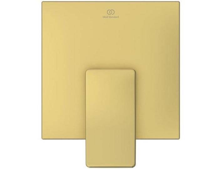 Ideal Standard, Badarmatur, IDS Einhebel-Brausearmatur CHECK UP Bausatz 2 für Wandeinbau brushed gold von Ideal-Standard