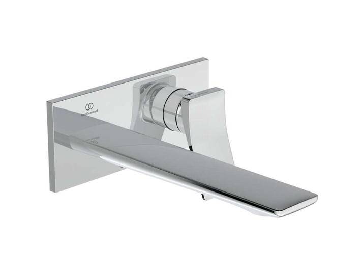 Ideal Standard, Badarmatur, IDS Einhebel-Wandwaschtischarmatur CHECK Bausatz 2, Auslauf 220mm chrom Ideal Standard, Badarmatur, IDS Einhebel-Wandwaschtischarmatur CHECK Bausatz 2, Auslauf 220mm chrom von Ideal-Standard