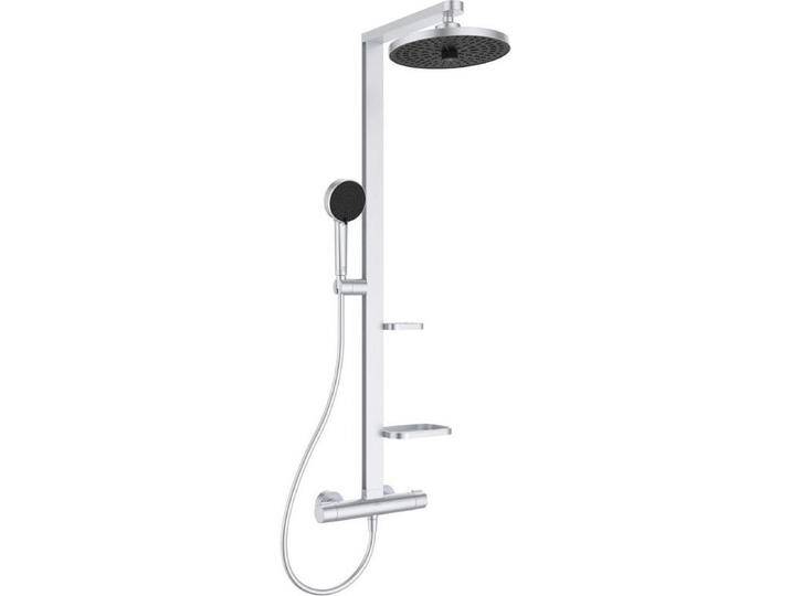 Ideal Standard, Duschsystem, Duschsystem Alu+: Ceratherm Brausethermostat 2 Ablagen, 2F-Handbrause, 2F-Kopfbrause Ideal Standard, Duschsystem, Duschsystem Alu+: Ceratherm Brausethermostat 2 Ablagen, 2F-Handbrause, 2F-Kopfbrause von Ideal-Standard