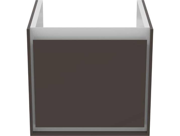 Ideal Standard, Waschbeckenunterschrank, IDS Waschtischunterschrank CONNECT AIR 435mm f Cube Air 50cm b. ma / weiss matt (43 x 40 x 40 cm) von Ideal-Standard