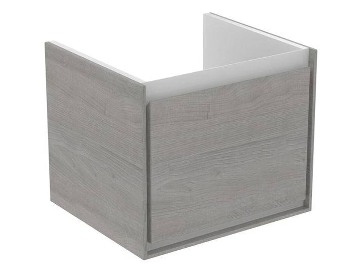 Ideal Standard, Waschbeckenunterschrank, IDS Waschtischunterschrank CONNECT AIR 485mm f Cube Air 550mm Ei gr Dek / we ma (48 x 41 x 40 cm) von Ideal-Standard