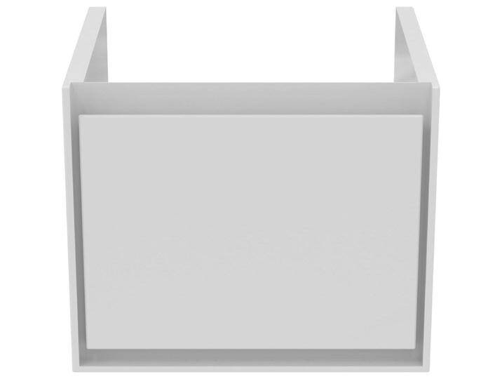 Ideal Standard, Waschbeckenunterschrank, IDS Waschtischunterschrank CONNECT AIR 485mm f Cube Air 550mm we glänz. / we ma (48 x 41 x 40 cm) von Ideal-Standard