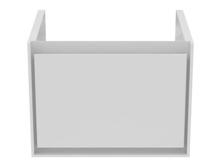 Ideal Standard, Waschbeckenunterschrank, IDS Waschtischunterschrank CONNECT AIR 535mm f Cube Air 60cm we glänz. / we ma (53 x 41 x 40 cm) von Ideal-Standard