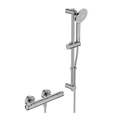 Ideal Standard A7221AA Mischbatterie für Dusche, Chrome, Ceratherm T50 Mixer Shower with kit von Ideal Standard