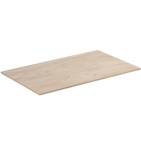 Ideal Standard Adapto Holzplatte zu Waschtisch-Unterschrank oder Standkonsole, ohne Ausschnitt, 850mm, Farbe: Pinie hell Dekor von Ideal Standard