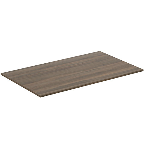 Ideal Standard Adapto Holzplatte zu Waschtisch-Unterschrank oder Standkonsole, ohne Ausschnitt, 850mm, Farbe: Walnuss Dekor von Ideal Standard