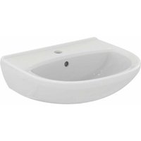 Ideal Standard Alpha - Waschtisch 50x43 cm, mit Überlauf, mit Hahnloch, weiß W331201 Ideal Standard Alpha - Waschtisch 50x43 cm, mit Überlauf, mit Hahnloch, weiß W331201 von Ideal Standard