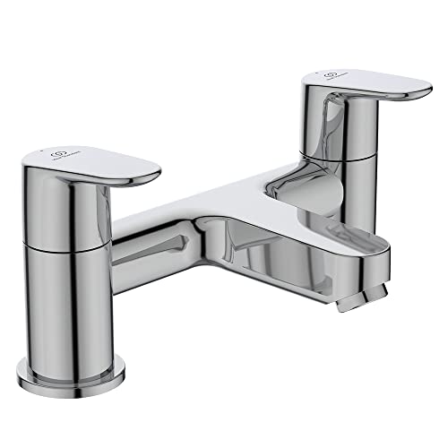 Ideal Standard BC707AA Cerafin O Badewanneneinlauf, Chrome, Dual Control Bath Filler von Ideal Standard