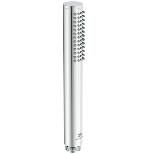 Ideal Standard – Idealrain Stabhandbrause, 1-Funktion mit Durchflussbegrenzer auf 8 l/min, Chrom von Ideal Standard
