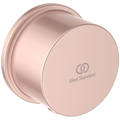 Ideal Standard BC808RO Idealrain Wandanschlussbogen (Brauseschlauchanschluss) Aufputz, für Brauseschlauch G1/2, Rosé von Ideal Standard