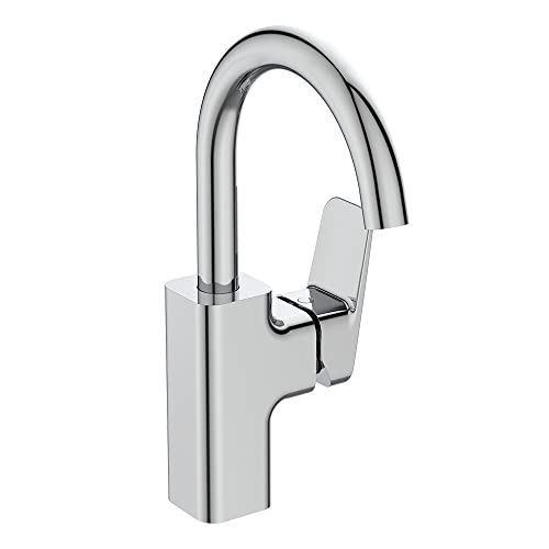 Ideal Standard BD245AA Ceraplan Waschtischarmatur, Chrome, Single lever high spout basin mixer von Ideal Standard