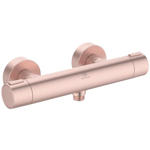 Ideal Standard BD582RO Alu+ Brausethermostat für Dusche, Aufputz, Rosé von Ideal Standard