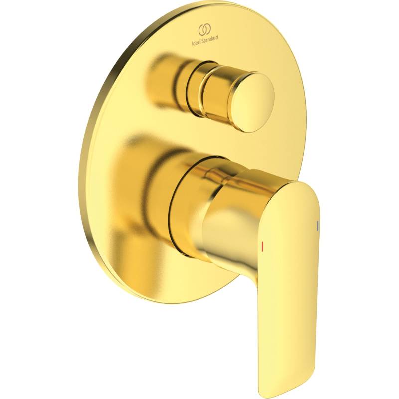 Ideal Standard Badearmatur Connect Air Unterputz eigensicher Brushed Gold von Ideal Standard