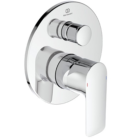 Ideal Standard Badearmatur UP CONNECT AIR, Bausatz2, Ros.d:163mm, eigens.DIN EN 1717, Chrom, A7057AA A7057AA von Ideal Standard