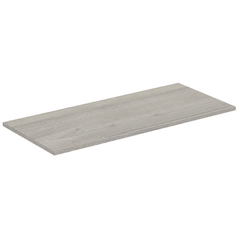 Ideal Standard CONNECT Air Holzkonsole, für Unterschrank 1000mm E0851, 1004x442x18mm, Farbe: Eiche grau Dekor / weiß matt von Ideal Standard