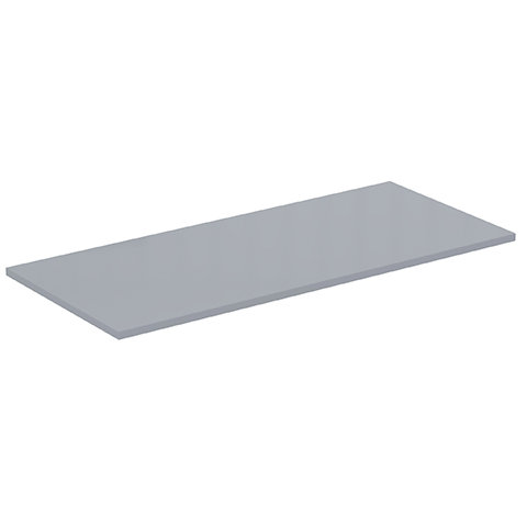 Ideal Standard CONNECT Air Holzkonsole, für Unterschrank 1000mm E0851, 1004x442x18mm, Farbe: Hellgrau glänzend / weiß matt von Ideal Standard