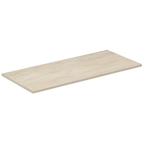 Ideal Standard CONNECT Air Holzkonsole, für Unterschrank 1000mm E0851, 1004x442x18mm, Farbe: Pine hell Dekor / braun matt von Ideal Standard