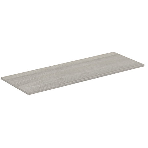 Ideal Standard CONNECT Air Holzkonsole, für Unterschrank 1200mm E0852, 1204x442x18mm, Farbe: Eiche grau Dekor / weiß matt von Ideal Standard