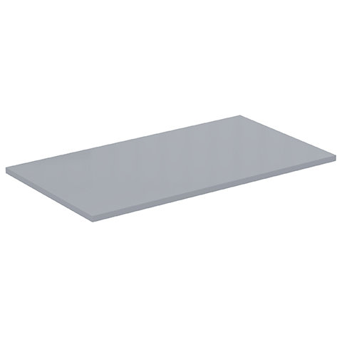 Ideal Standard CONNECT Air Holzkonsole, für Unterschrank 800mm E0849, 804x442x18mm, Farbe: Hellgrau glänzend / weiß matt von Ideal Standard