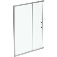 Ideal Standard Connect 2 - Schiebetür, 2-teilig, 80 cm, Silver Bright/Klarglas K9259EO von Ideal Standard
