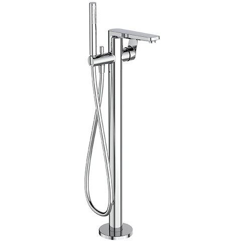 Ideal Standard Freistehende Wannenarmatur TONIC II, A6347AA Bausatz 2, mit Stick-HB, Ausladung 220mm A6347AA von Ideal Standard