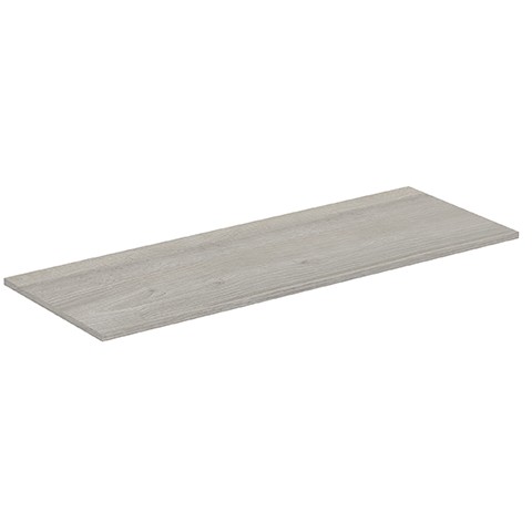 Ideal Standard Holzkonsole CONNECT AIR, f.US 1200mm, 1204x442x18mm, Eiche gr.Dek.u.Weiß matt, E0852P E0852PS von Ideal Standard