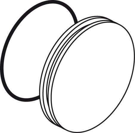 Ideal Standard Kappe mit O-Ring, Chrom A861124AA von Ideal Standard
