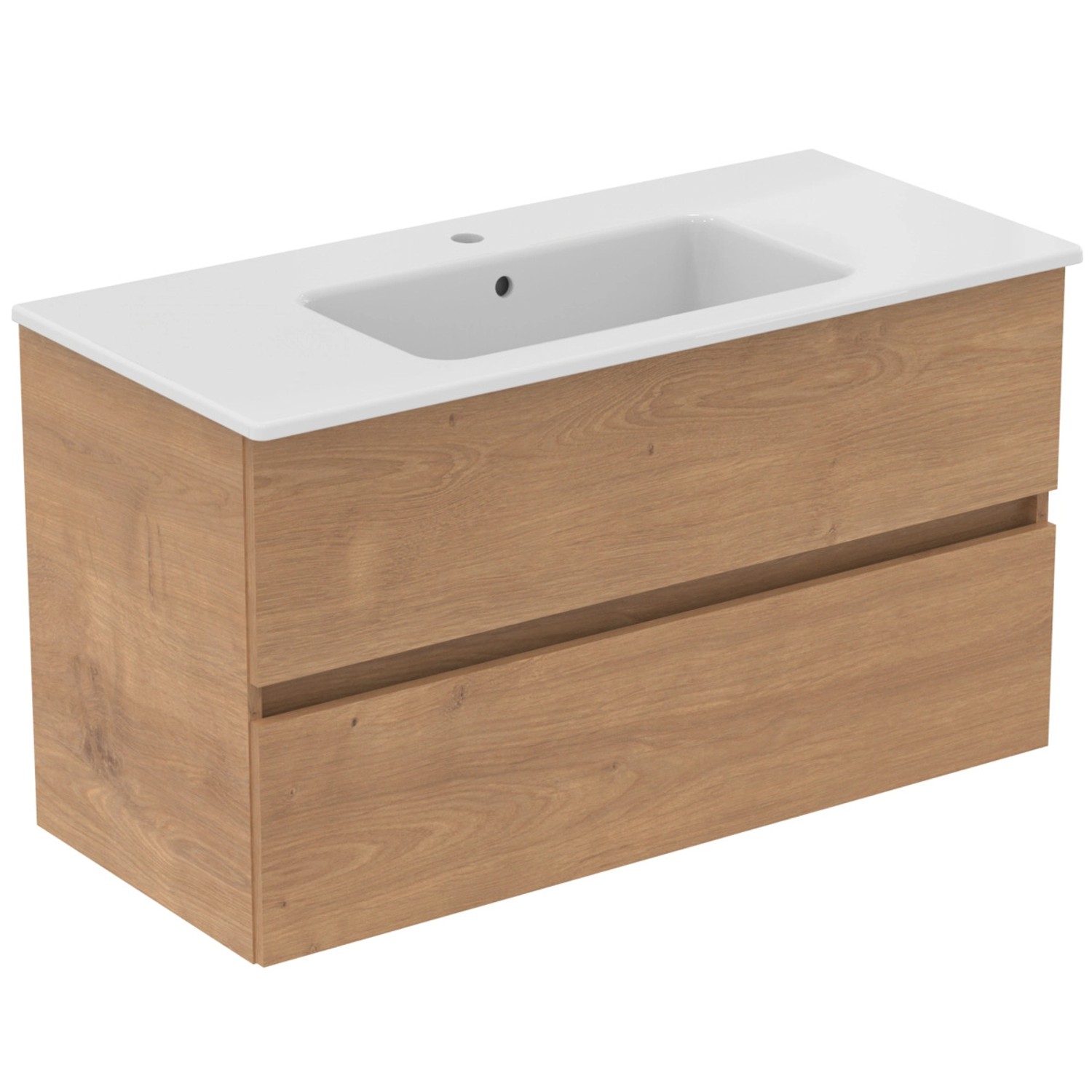 Ideal Standard Möbelpaket Eurovit+ Unterschrank und Waschtisch 101 cm Eiche Ideal Standard Möbelpaket Eurovit+ Unterschrank und Waschtisch 101 cm Eiche von Ideal Standard