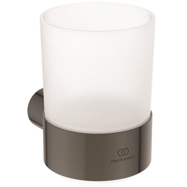 Ideal Standard Mundglas Conca, rund, Magnetic Grey T4505A5 von Ideal Standard