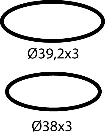 Ideal Standard O-Ring-Set, A861189NU A861189NU von Ideal Standard