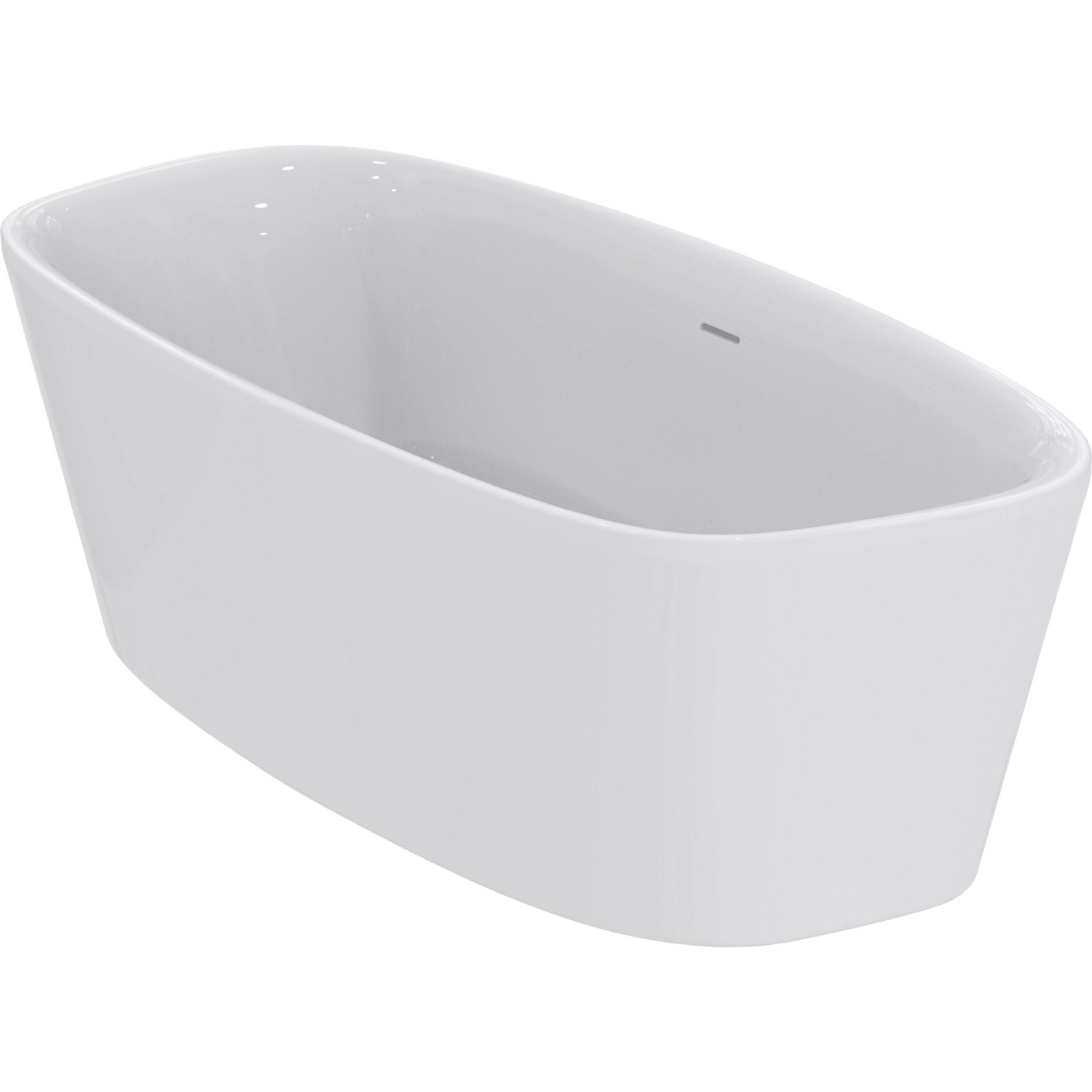 Ideal Standard Oval-Badewanne Dea freistehend 190 cm x 90 cm Weiß von Ideal Standard