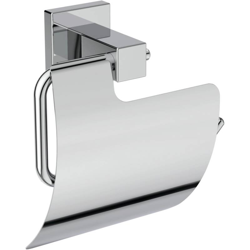 Ideal Standard Papierrollenhalter IOM Cube mit Deckel Chrom von Ideal Standard