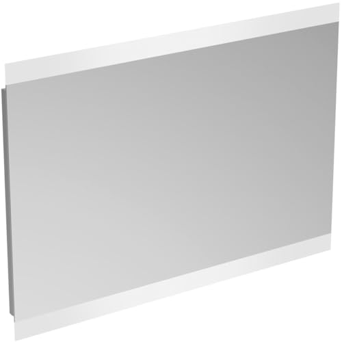 Ideal Standard - Rechteckiger Spiegel mit integriertem LED-Licht Oben und unten, 100x70, 55W, Neutral von Ideal Standard