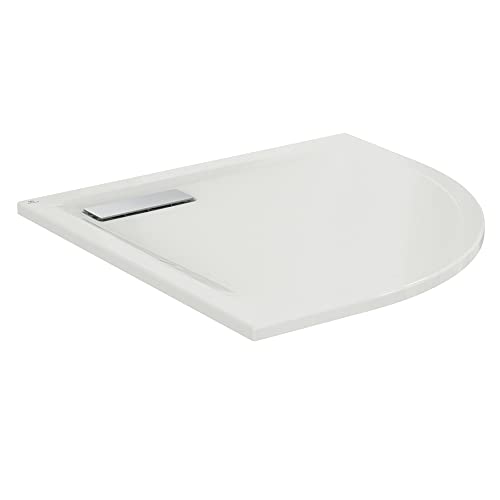 Ideal Standard T449101 Ultraflach Eckwanne, glänzend weiß, 80 x 80 cm von Ideal Standard