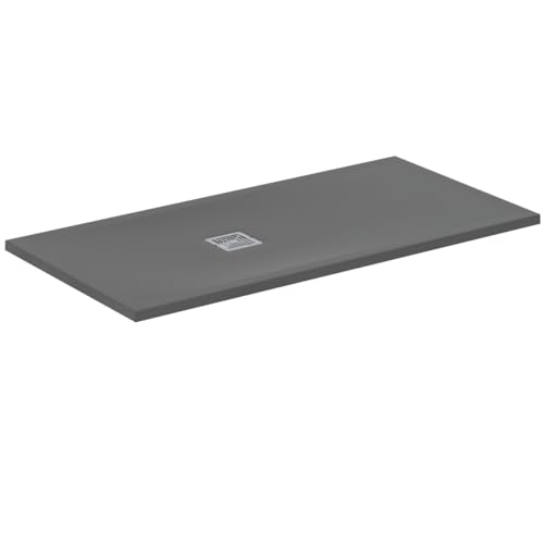 Ideal Standard T5613FS Ultra Flat S+ Duschwanne, Maße: 140 x 70 cm, Grigio cemento von Ideal Standard